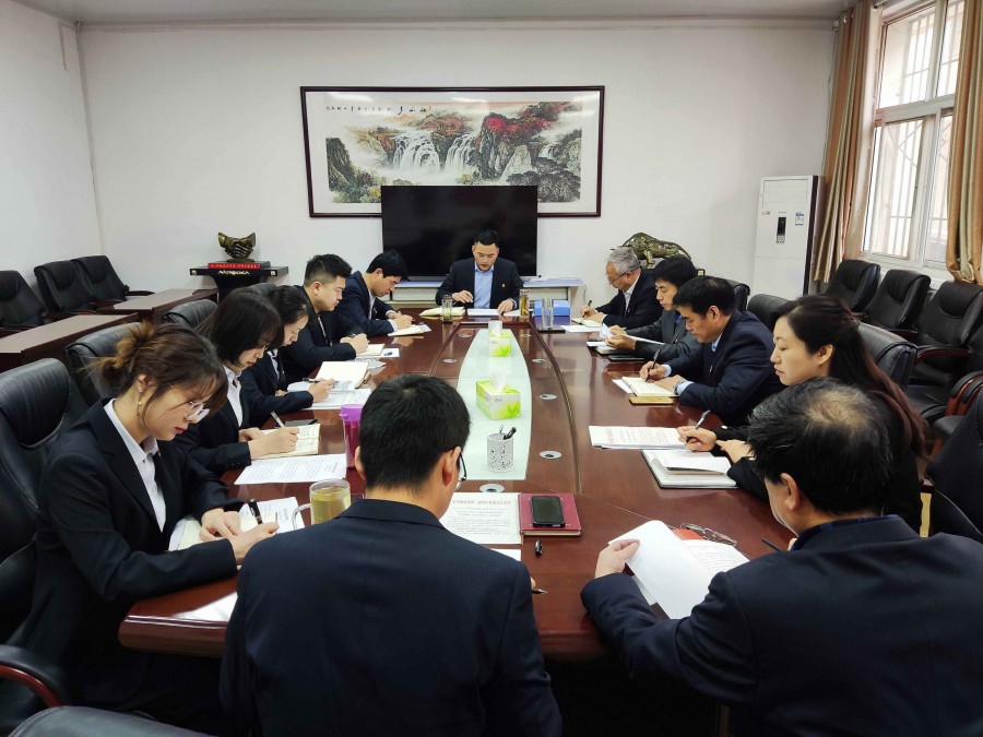陕西省第二商贸学校行政党支部第一党小组召开组织生活会